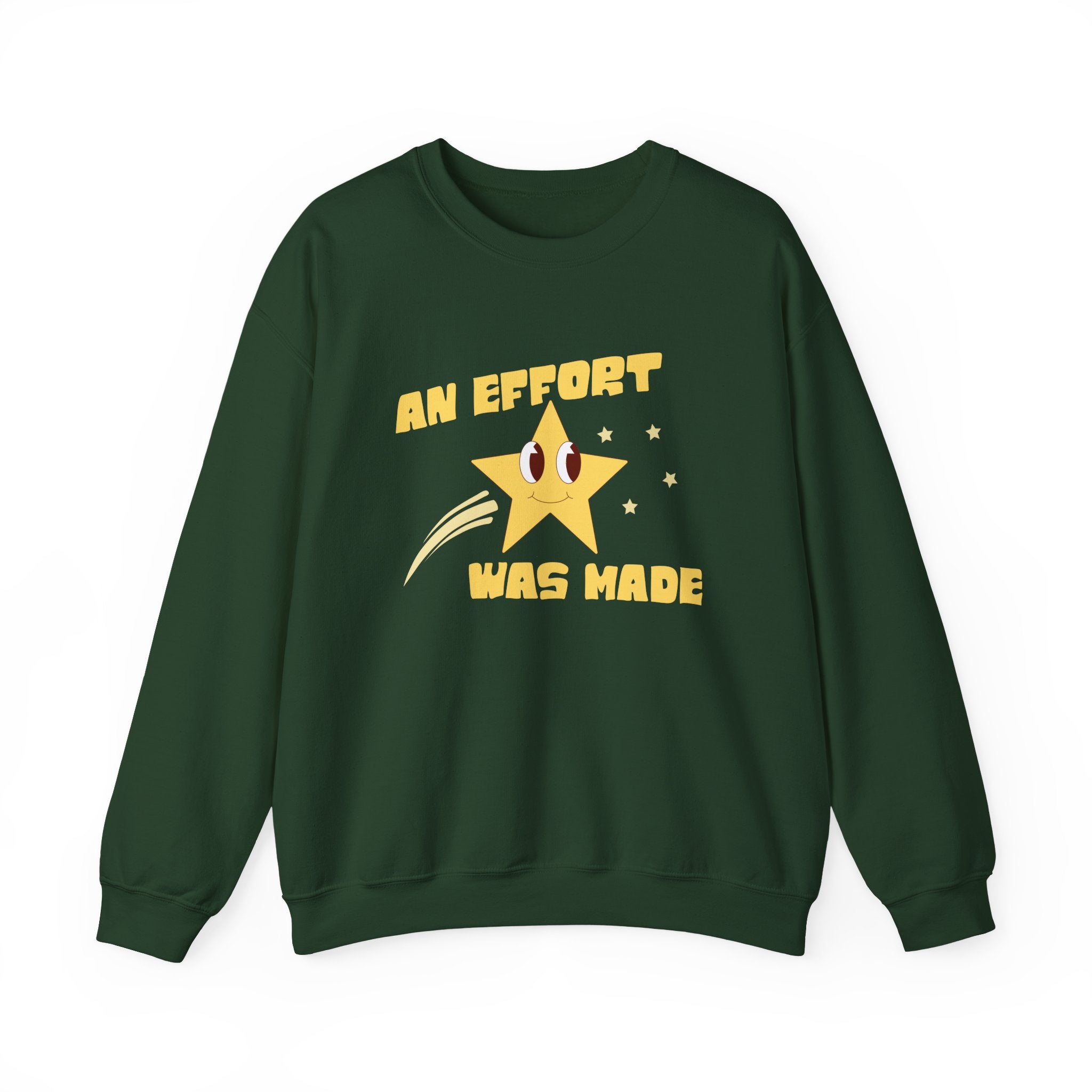 An Effort Was Made Retro Graphic Sweatshirt