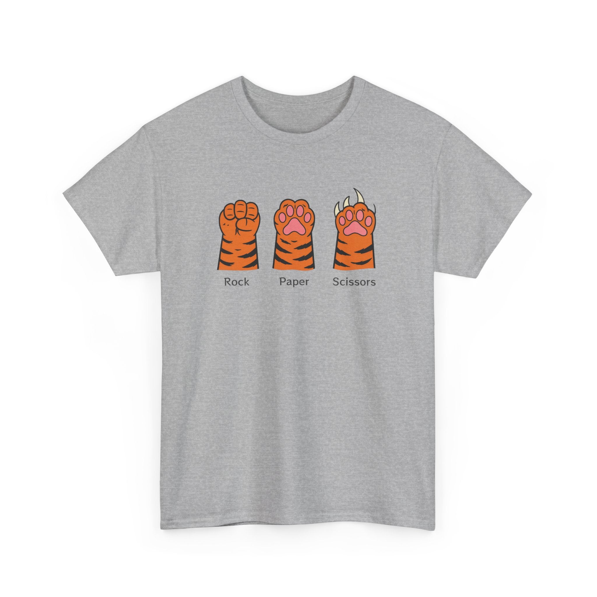 Rock Paper Scissors Tiger Paw Tee