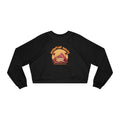 Adventure Awaits Retro Cropped Sweatshirt