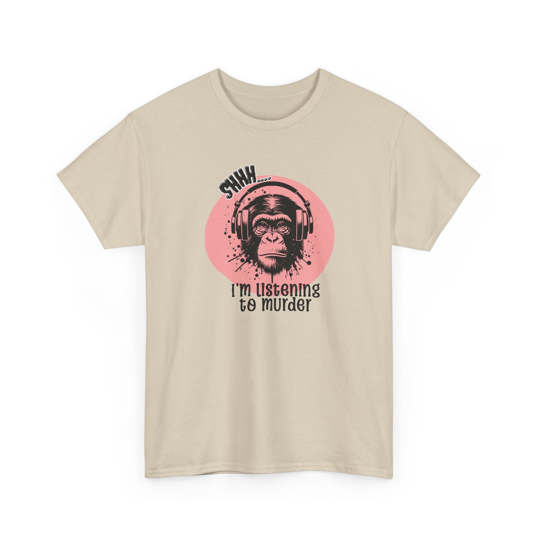 Monkey True Crime Podcast tee