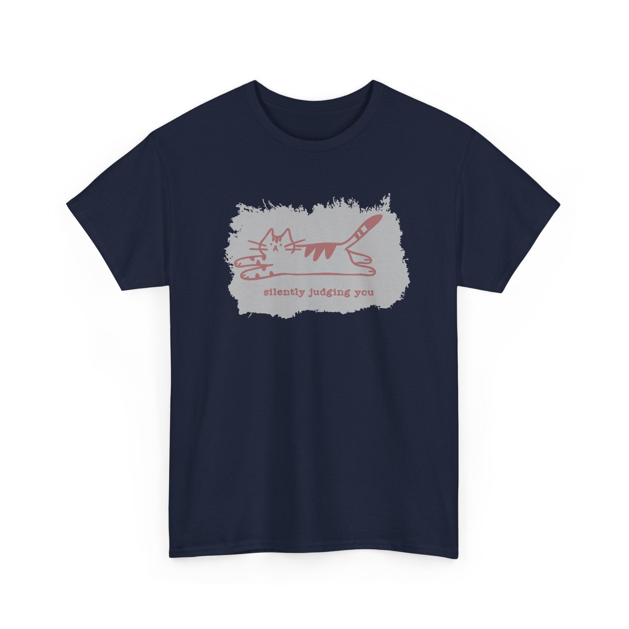 Silently Judging Cat Tee