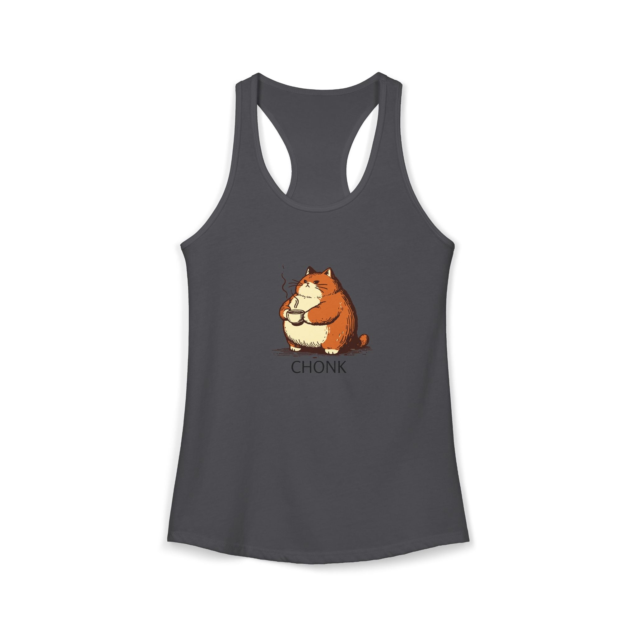 Retro Chonk Cat Tank Top