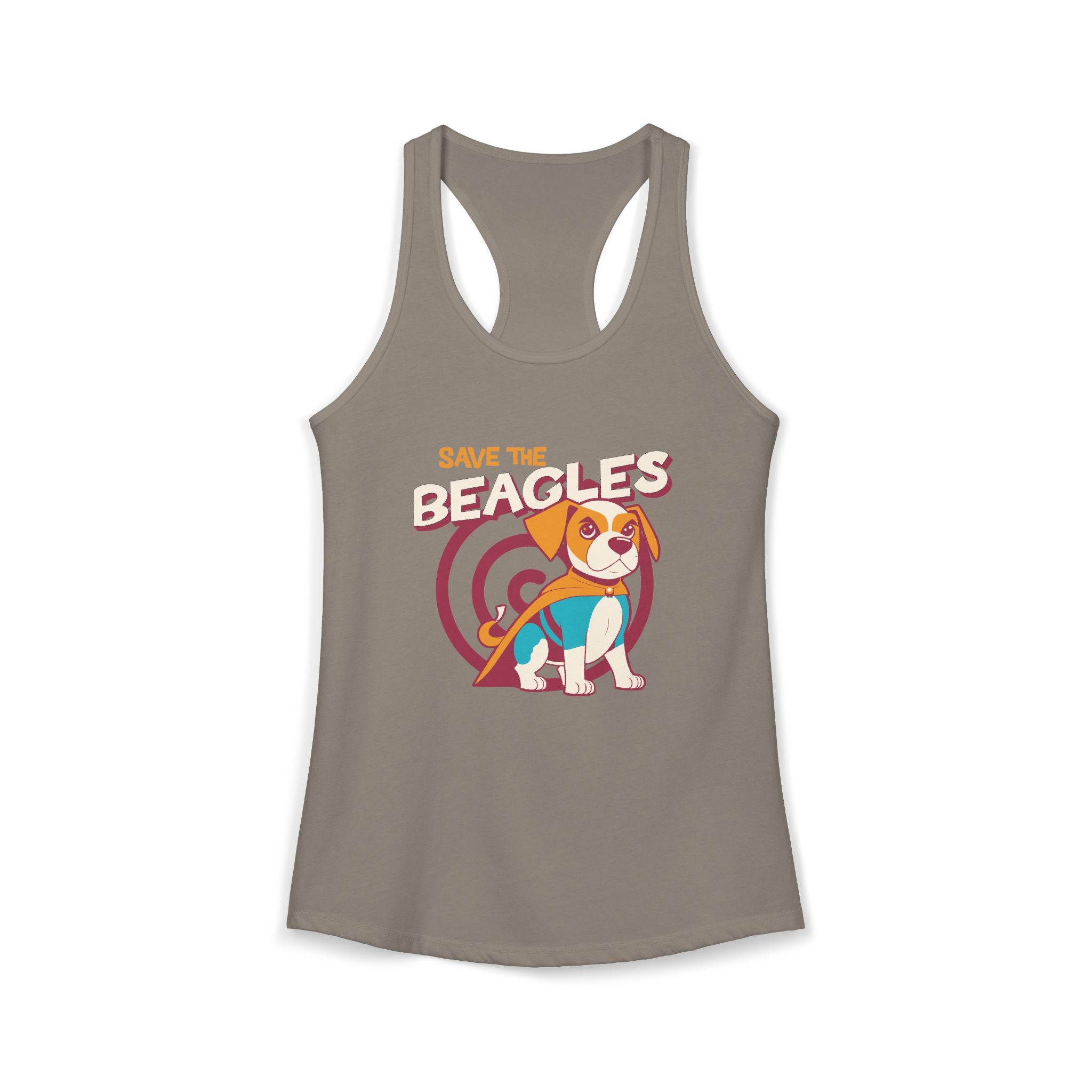 Save the Beagles Women’s Racerback Tank Top