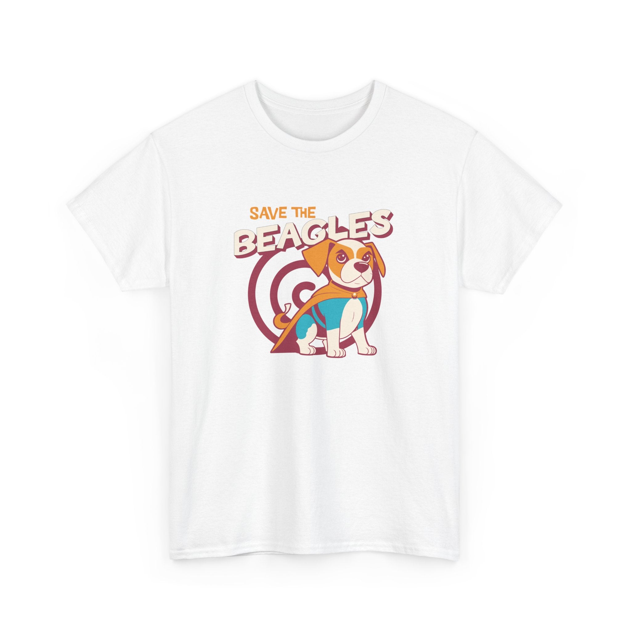 Save the Beagles Retro Dog T-Shirt