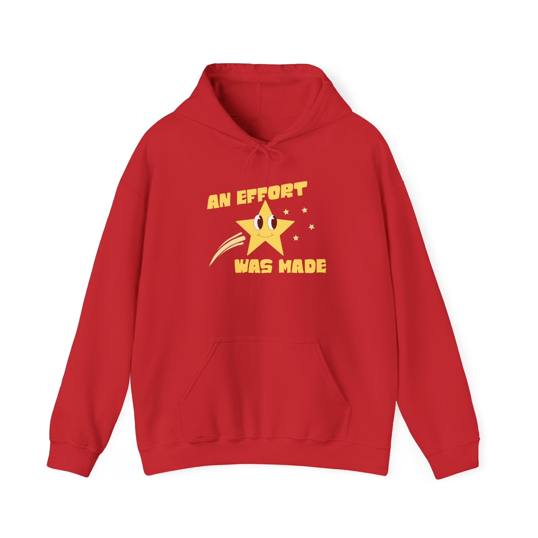 An Effort Was Made Retro Star Hoodie